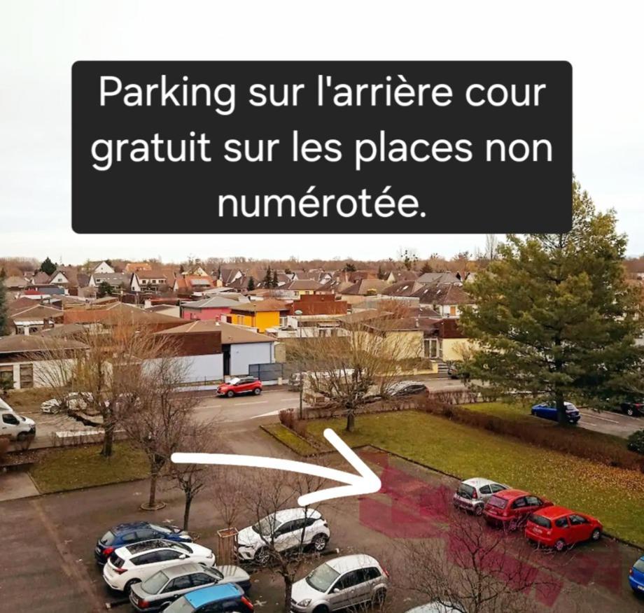 Logement Dans Residence - A 10 Km Du Centre Ville Et A 5 Minute Du Parlement Europeen Avec Parking Gratuit Hoenheim Eksteriør billede